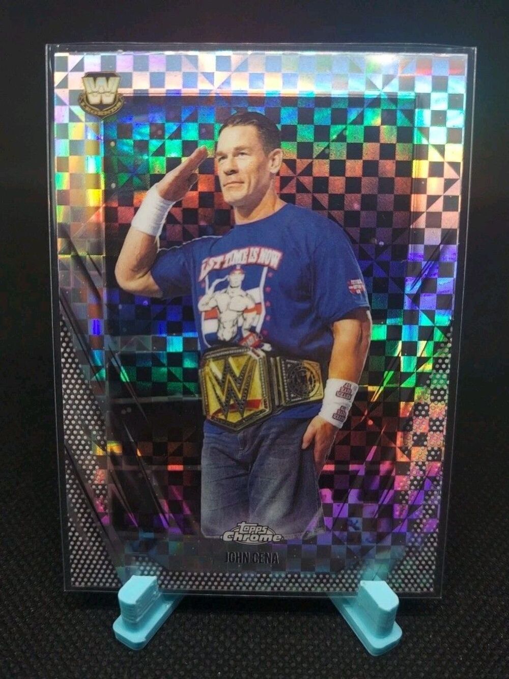 2026 Topps Chrome WWE John Cena X-Fractor #2 Legend